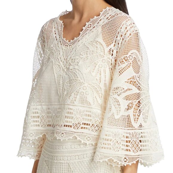 FARM Rio Guipure Lace Blouse - Picture 4 of 11